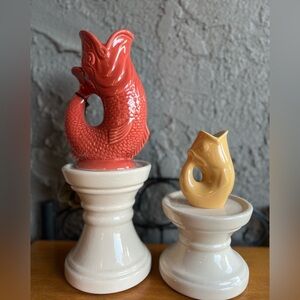 Gurgle Pot pitcher and Ornament